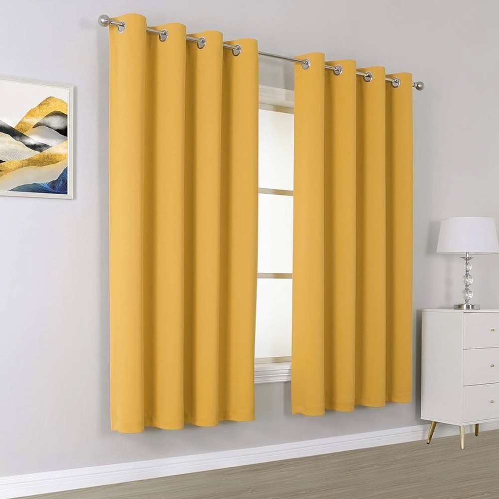 Beautiful Yellow Curtains